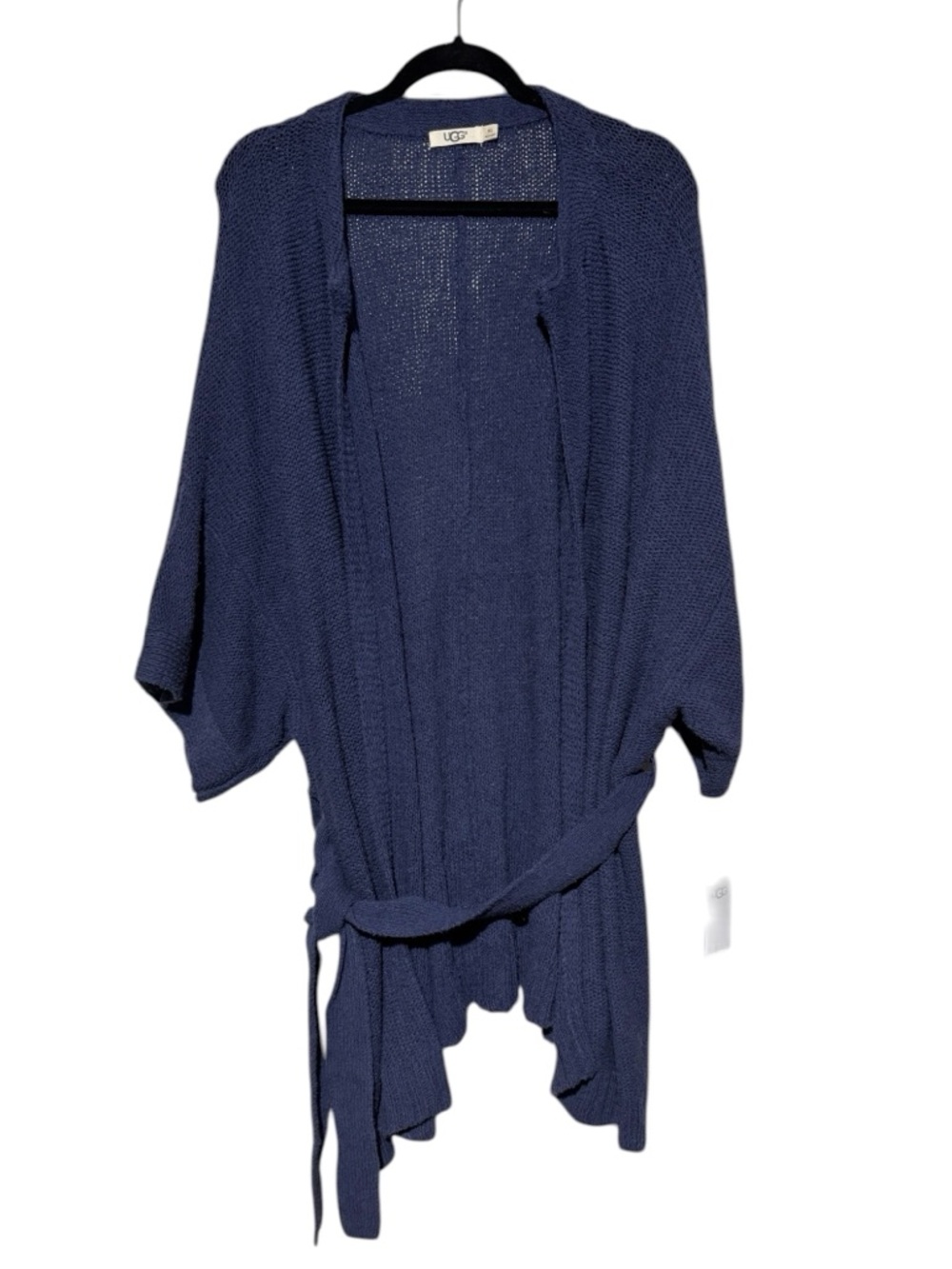 UGG NWT W Kennedy Poncho Size M/L Blue Beachy Oversized Loose Lounge Coverup